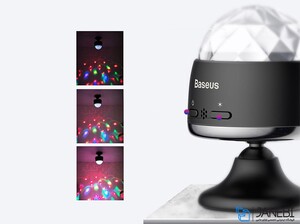 رقص نور همگام با موزیک بیسوس Baseus Crystal Magic Ball Light