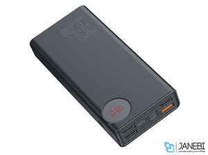 پاور بانک سریع بیسوس Baseus Mulight PD3.0+QC3.0 Quick Charge 30000mAh Power Bank