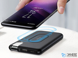 پاور بانک و شارژر وایرلس بیسوس Baseus Thin Version 10000mAh Wireless Charging Power Bank