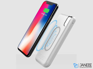 پاور بانک و شارژر وایرلس بیسوس Baseus Thin Version 10000mAh Wireless Charging Power Bank