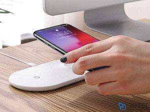 شارژر وایرلس بیسوس Baseus Smart 2 in 1 Wireless Charger