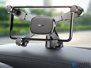 پایه نگهدارنده گوشی بیسوس Baseus Horizontal Screen Gravity Vehicle-mounted Holder