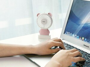 پنکه قابل شارژ دستی و رومیزی بیسوس Baseus Dharma Bear Fan