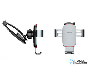 پایه نگهدارنده گوشی بیسوس Baseus Metal Age Gravity Car Mount