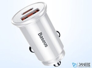 شارژر فندکی دو پورت سریع بیسوس Baseus PPS 30W MAX Car Charger