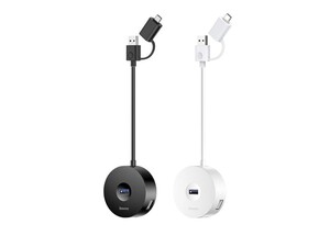 هاب یو اس بی بیسوس Baseus Round Box Hub USB Adapter