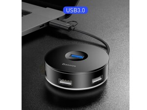 هاب یو اس بی بیسوس Baseus Round Box Hub USB Adapter