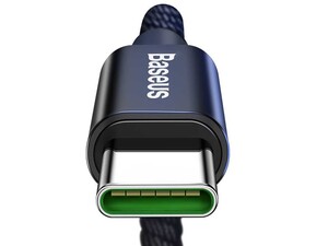 کابل شارژ سریع و انتقال داده بیسوس  Baseus Double Fast Charging Type-C Cable 1m 5A