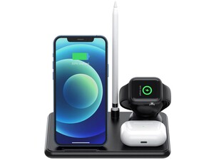 قیمت شارژر بی‌سیم چهار منظوره 15 وات ایکس‌او XO wireless charger W58 4in1 15W