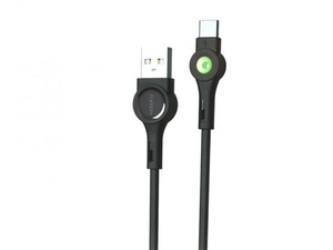 بهترین کابل شارژ سریع تایپ سی  ارلدام EARLDOM EC-135C 3A Fast Charging Cable With LED