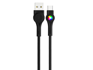 خرید کابل شارژ سریع تایپ سی  ارلدام EARLDOM EC-135C 3A Fast Charging Cable With LED