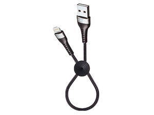 خرید کابل آیفون پاوربانکی ارلدام Earldom EC-094i lightning Data Cable 25cm