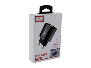 قیمت شارژ دیواری دو پورت ارلدام EARLDOM 2port charger micro cable model ES-202