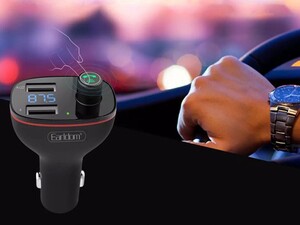 شارژر فندکی با قابلیت پخش موسیقی و تماس ارلدام Earldom Bluetooth Car Charger ET-M58