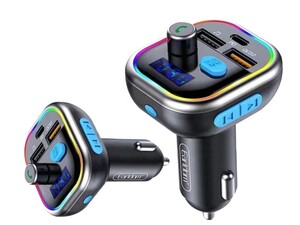 شارژر فندکی با قابلیت پخش موسیقی و تماس ارلدام Earldom Bluetooth Car Charger ET-M61