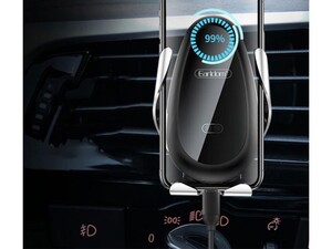 پایه نگهدارنده و شارژر وایرلس گوشی ارلدام Earldom ET-WC10 3in1 Wireless Car Holder