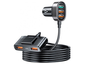 خرید شارژر فندکی 5 پورت یواس‌بی 45 وات خودرو جویروم Joyroom JR-CL03 Pro 45W 5-Port USB Car Charger