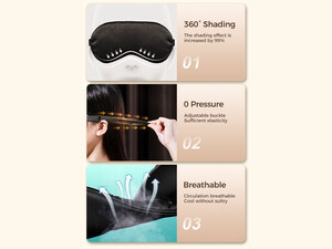 چشم بند مخصوص خواب جویروم Joyroom JR-CY376 Sleep eye mask ice compress