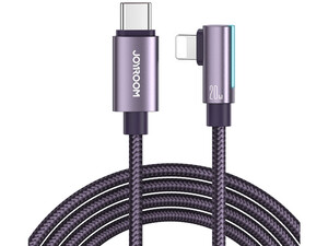 کابل شارژ سریع گیمینگ تایپ سی به لایتنینگ 20 وات  2 متری جویروم JOYROOM S-CL020A17 Type-C to Lightning Fast Charge Cable 20W