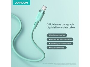 کابل یواس‌بی به تایپ‌سی جویروم JOYROOM original cable high quality liquid silicone usb cables S-1224N2