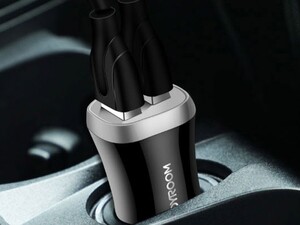 شارژر فندکی دو پورت سریع جویروم Joyroom C-M216 Phantom Fast Car Charger