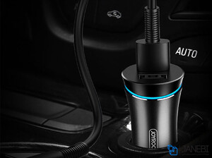 شارژر فندکی سریع جویروم Joyroom JR-C08 Smart dual-port Car Charger