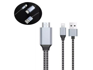 خرید کابل لایتنینگ به اچ دی ام آی ویوو WiWU Apple Lightning To X7L HDMI Cable