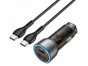 مشخصات شارژر فندکی خوب hoco NZ8 Sprinter car charger