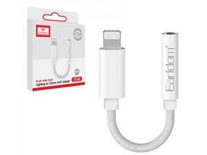 قیمت کابل تبدیل لایتنینگ به جک 3.5 میلی متر Earldom ET-OT68 Lightning cable to 3.5 mm AUX