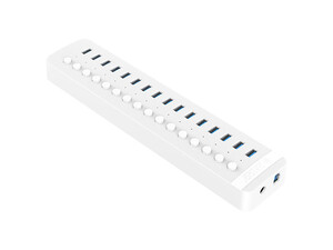 کیفیت هاب یو اس بی 16 پورت اوریکو ORICO CT2U3-16AB Multi-Port Hub With Individual Switches