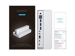 پایه نگهدارنده مک بوک و هاب اوریکو ORICO ANS6 Aluminum Type-C Universal Docking Station