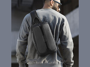 کوله پشتی تک بند یو اس بی دار بنج BANGE BG-7079 Multi-function Men&amp;#39;s Crossbody Bag Backpack