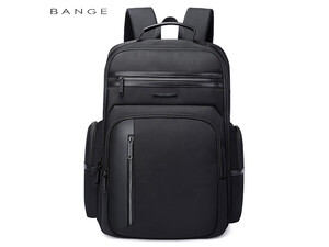 کوبه پشتی چرمی ضد آب یو اس بی دار بنج Bange BG-2602 Men Impaled Leather Waterproof Backpack with USB Port