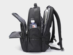 کوبه پشتی چرمی ضد آب یو اس بی دار بنج Bange BG-2602 Men Impaled Leather Waterproof Backpack with USB Port