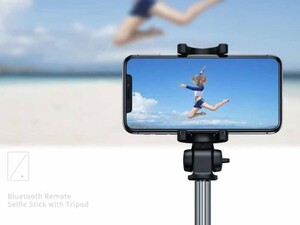 مونوپاد بلوتوثی سه پایه دار راک Rock RPH0882 Bluetooth Remote Selfie Stick