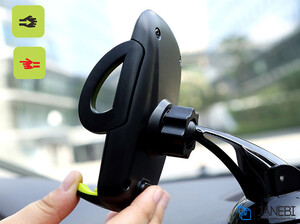 پایه نگهدارنده گوشی موبایل راک Rock Deluxe Windshield Phone Holder