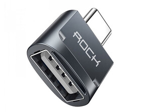 مبدل یو اس بی به تایپ سی راک Rock USB AF To Type C Adapter