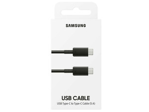 قیمت کابل سوپر فست شارژ دو سر تایپ سی اصلی یک متری سامسونگ Samsung 5A USB-C to USB-C Cable EP-DN975BBEGWW