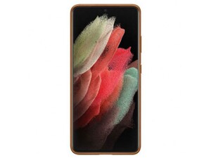 قاب چرمی اصلی سامسونگ Samsung S21 Ultra Genuine Leather Case