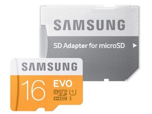 کارت حافظه میکرو اس‌دی سامسونگ Samsung EVO Plus micro sdhc Memory Card 16GB