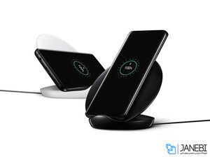 شارژر بی سیم و آداپتور سامسونگ Samsung Fast Wireless Stand With Wall Charger