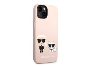 قاب سیلیکونی آیفون 14 طرح گربه و کارل CG Mobile iphone 14 Cat Karl Lagerfeld Silicone Case