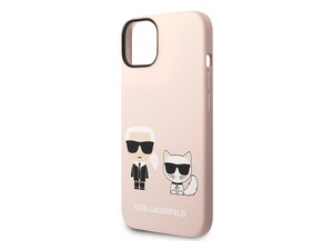 قاب سیلیکونی آیفون 14 طرح گربه و کارل CG Mobile iphone 14 Cat Karl Lagerfeld Silicone Case