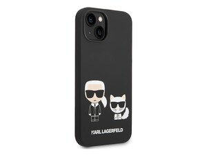 قاب سیلیکونی آیفون 14 طرح گربه و کارل CG Mobile iphone 14 Cat Karl Lagerfeld Silicone Case