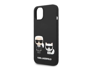 قاب سیلیکونی آیفون 14 طرح گربه و کارل CG Mobile iphone 14 Cat Karl Lagerfeld Silicone Case