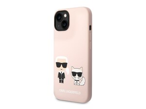 قاب سیلیکونی آیفون 14 پلاس طرح گربه و کارل CG Mobile iphone 14 Plus Cat Karl Lagerfeld Silicone Case