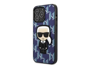 قاب چرمی آیفون 13 پرو طرح کارل برجسته CG Mobile iphone 13 Pro Karl Lagerfeld Leather Case