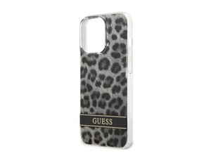 قاب محافظ براق آیفون 13 پرو مکس طرح پلنگی CG Mobile iphone 13 Pro Max Guess Leopard Hard Case