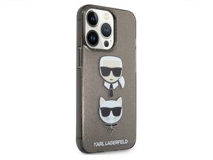 قاب اکلیلی آیفون 13 پرو طرح کارل و گربه CG Mobile iphone 13 Pro Cat &amp;amp; Karl Lagerfeld Crown Case