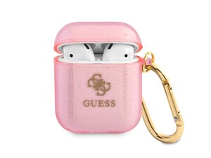 کاور محافظ براق اکلیلی ایرپاد 1 و 2 سی جی موبایل CG Mobile Apple Airpods/Airpods 2 Guess Glossy Crown Case